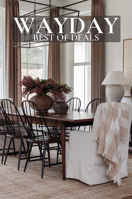 Almost everything you see here is on sale for Wayday! Shop the space below! 

Dining room, sale, Wayfair, dining chairs, dining table, chandelier m

#LTKSaleAlert #LTKxWayDay #LTKHome