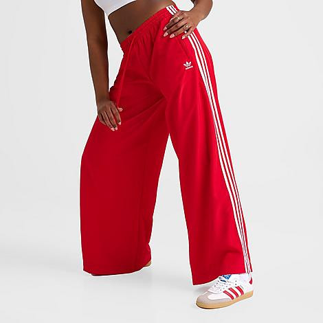 adidas Women's Originals Adilenium Season 3 Oversized Track Pants in Better Scarlet Size: Small | Finish Line (US)
