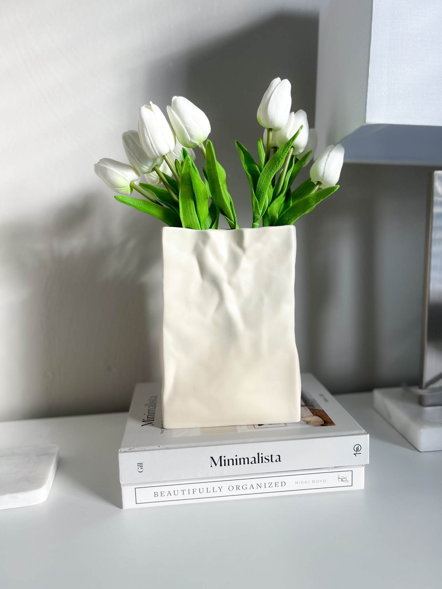 I found the cutest crinkle bag ceramic vase. Perfect for spring and summer 😍! Amazon finds Amazon home decor 

#LTKFind #LTKSeasonal #LTKhome