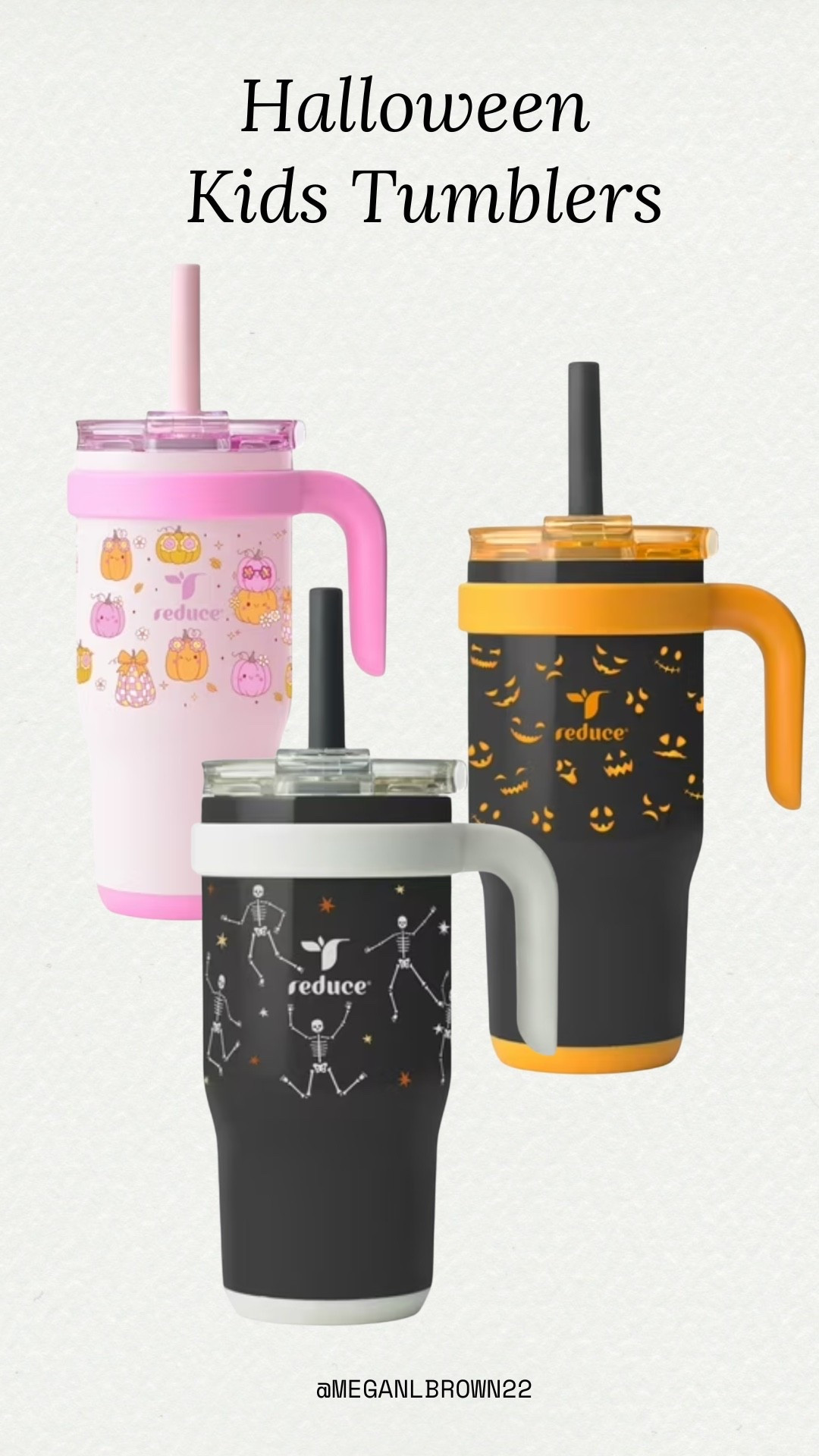 Halloween kids tumblers / Halloween cups for kids or toddlers for the fall #halloween 

#LTKFamily #LTKKids #LTKSeasonal