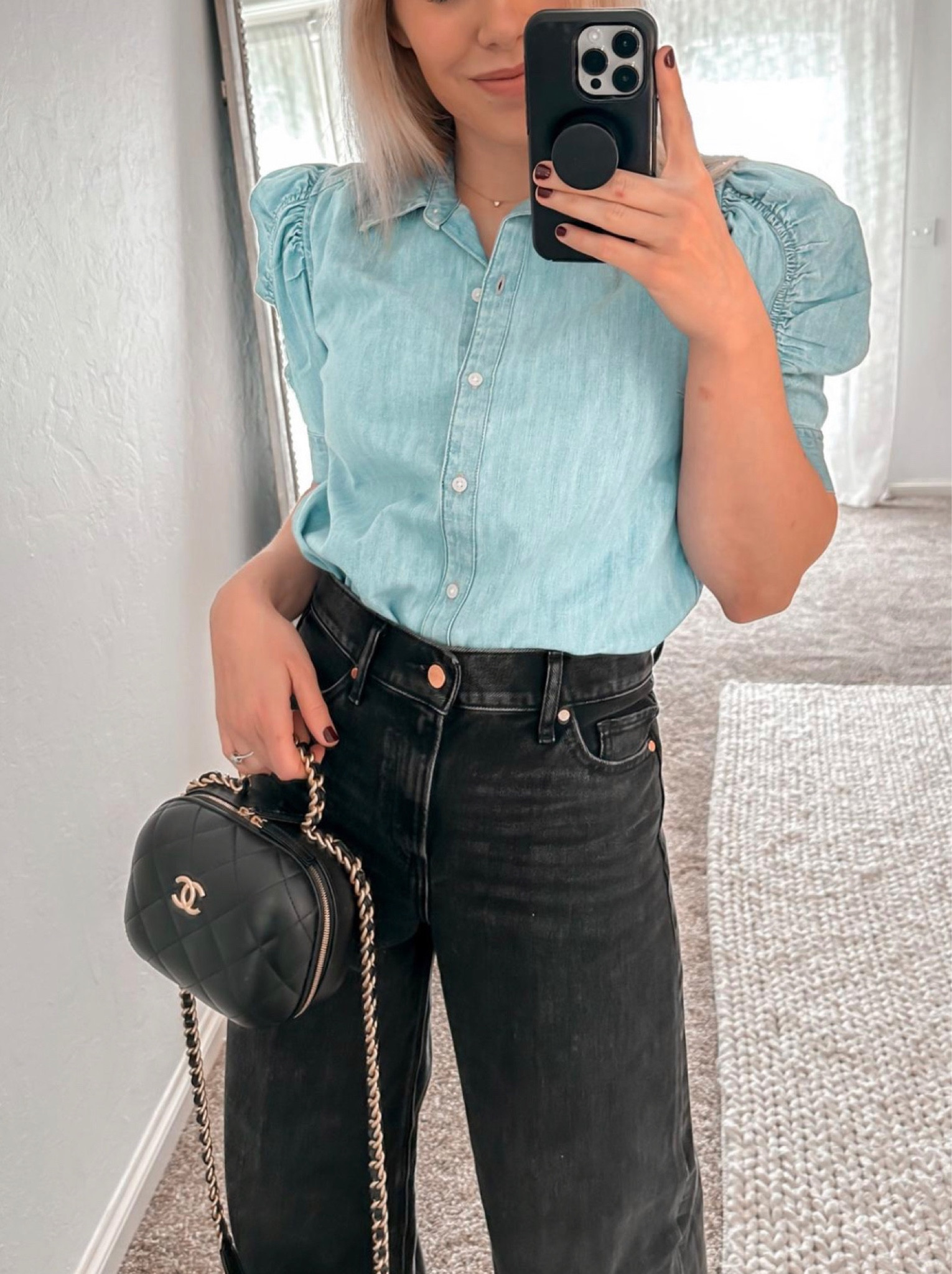 Denim
Wide leg jeans
Express try on 


#LTKunder100 #LTKSeasonal #LTKstyletip