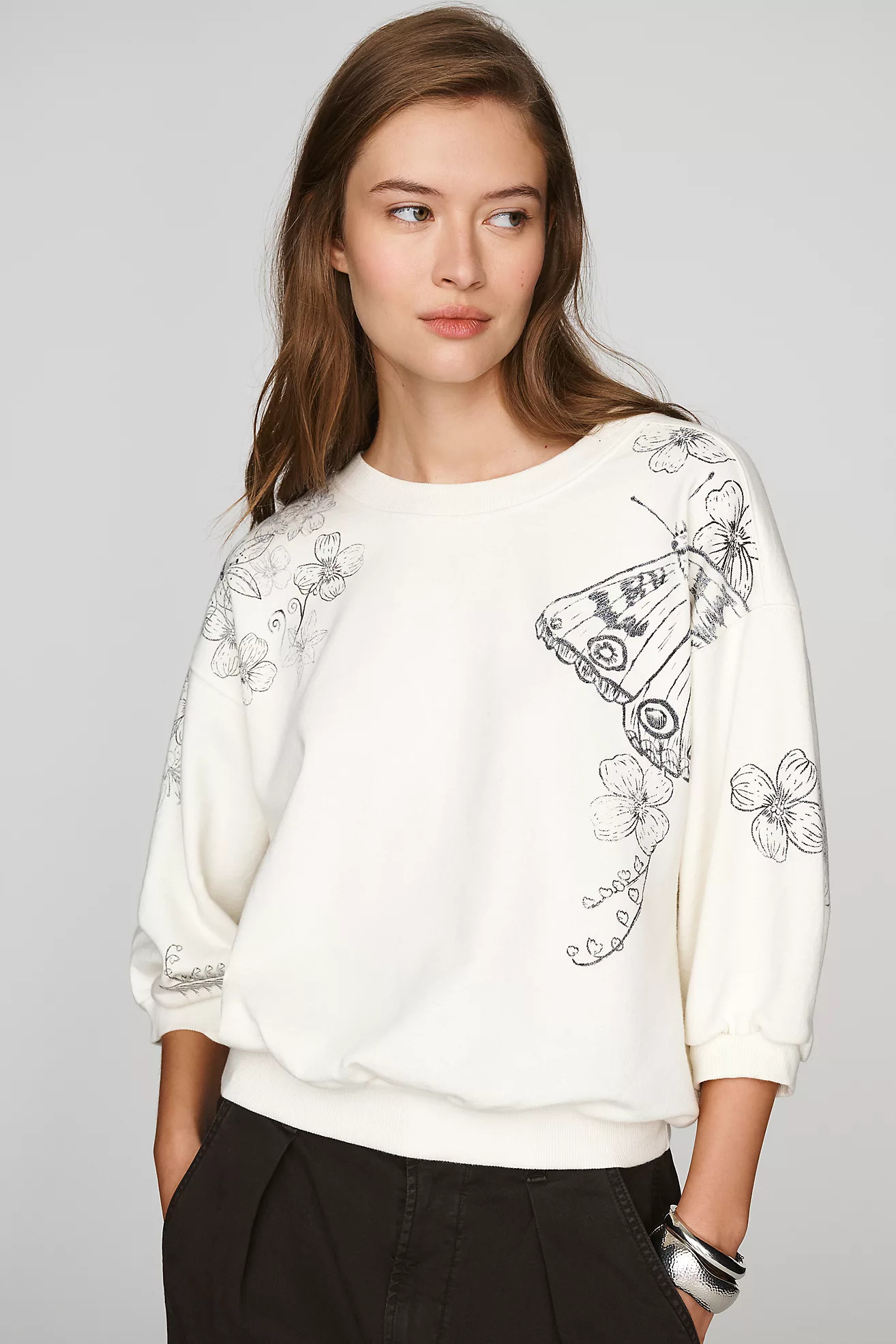 Niki Bubble Sweatshirt by Bailey Fritz | Anthropologie (US)
