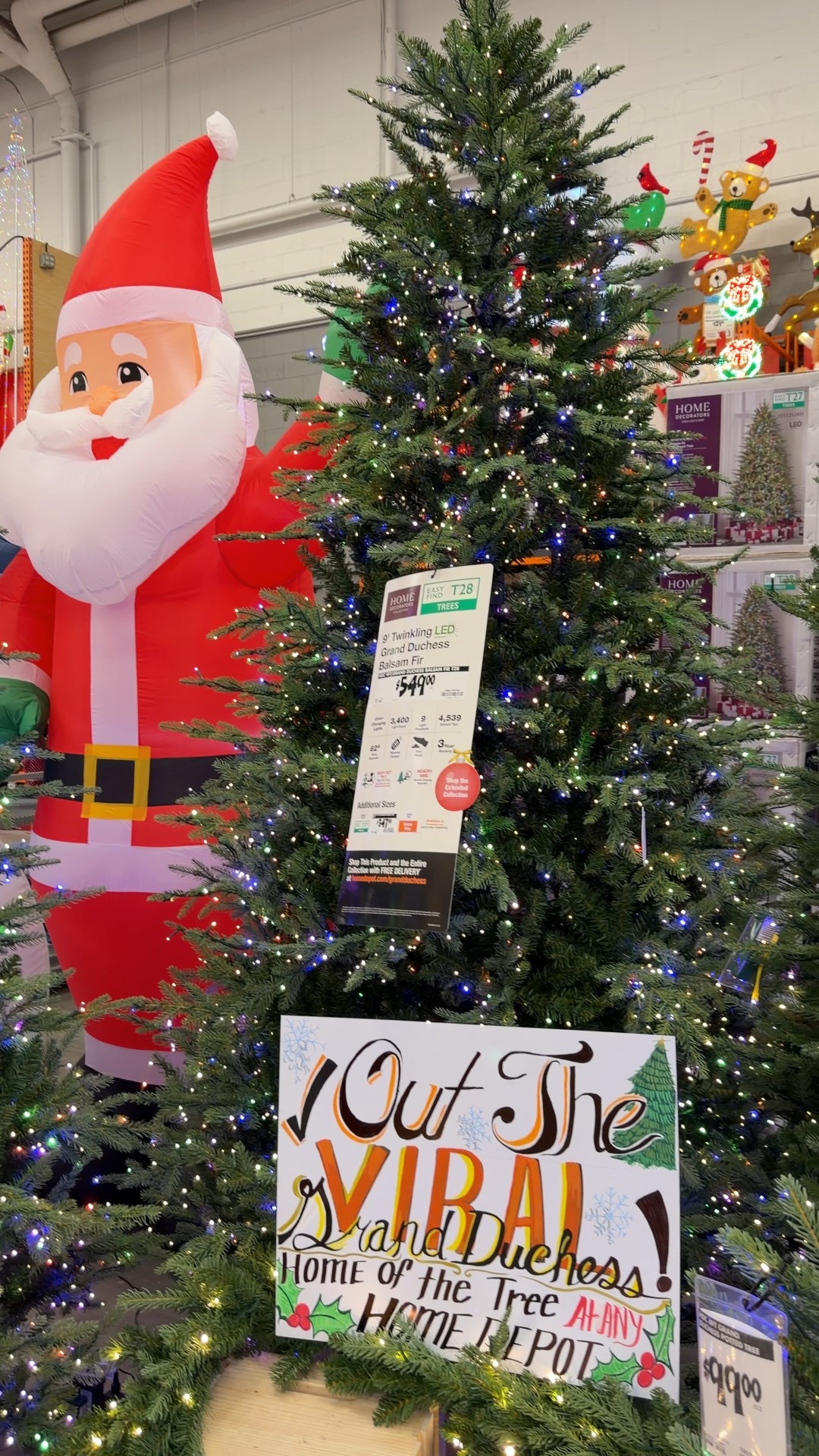Grand Duchess Christmas Tree at Home Depot 🎄

Did you know this is one of the most popular trees? 🌲 

Christmas tree 
Artificial tree 

#LTKHoliday #LTKSeasonal #LTKGiftGuide