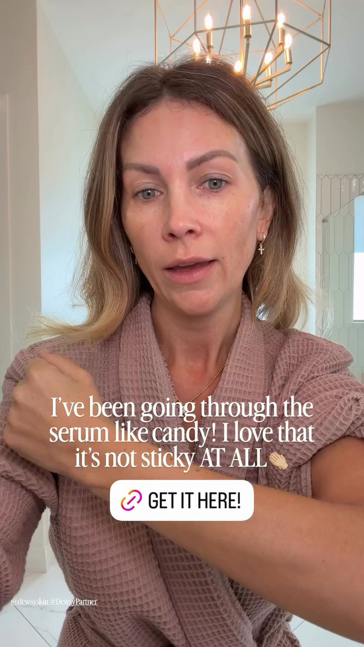@dewsyskin #DewsyPartner I’ve been going through the serum like candy! I love that it’s not sticky AT ALL👏🏼