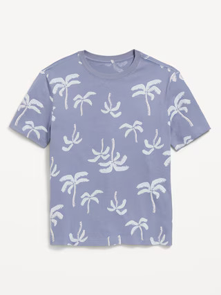 Softest Printed Crew-Neck T-Shirt for Boys | Old Navy (US)