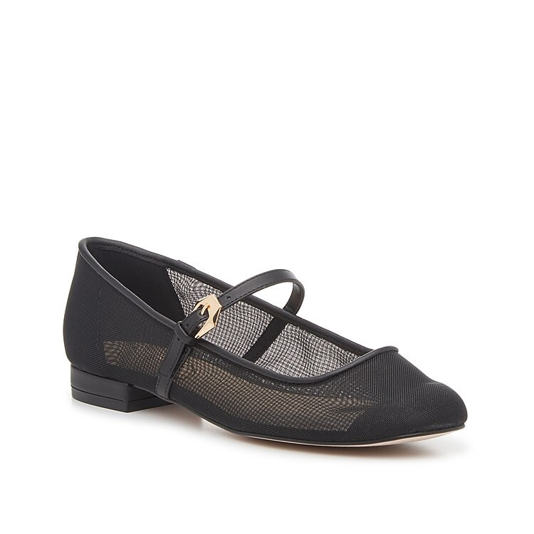 Jessica Simpson Bronwyn Mary Jane Flat | Women's | Black | Size 11 | Flats | Mary Jane | DSW