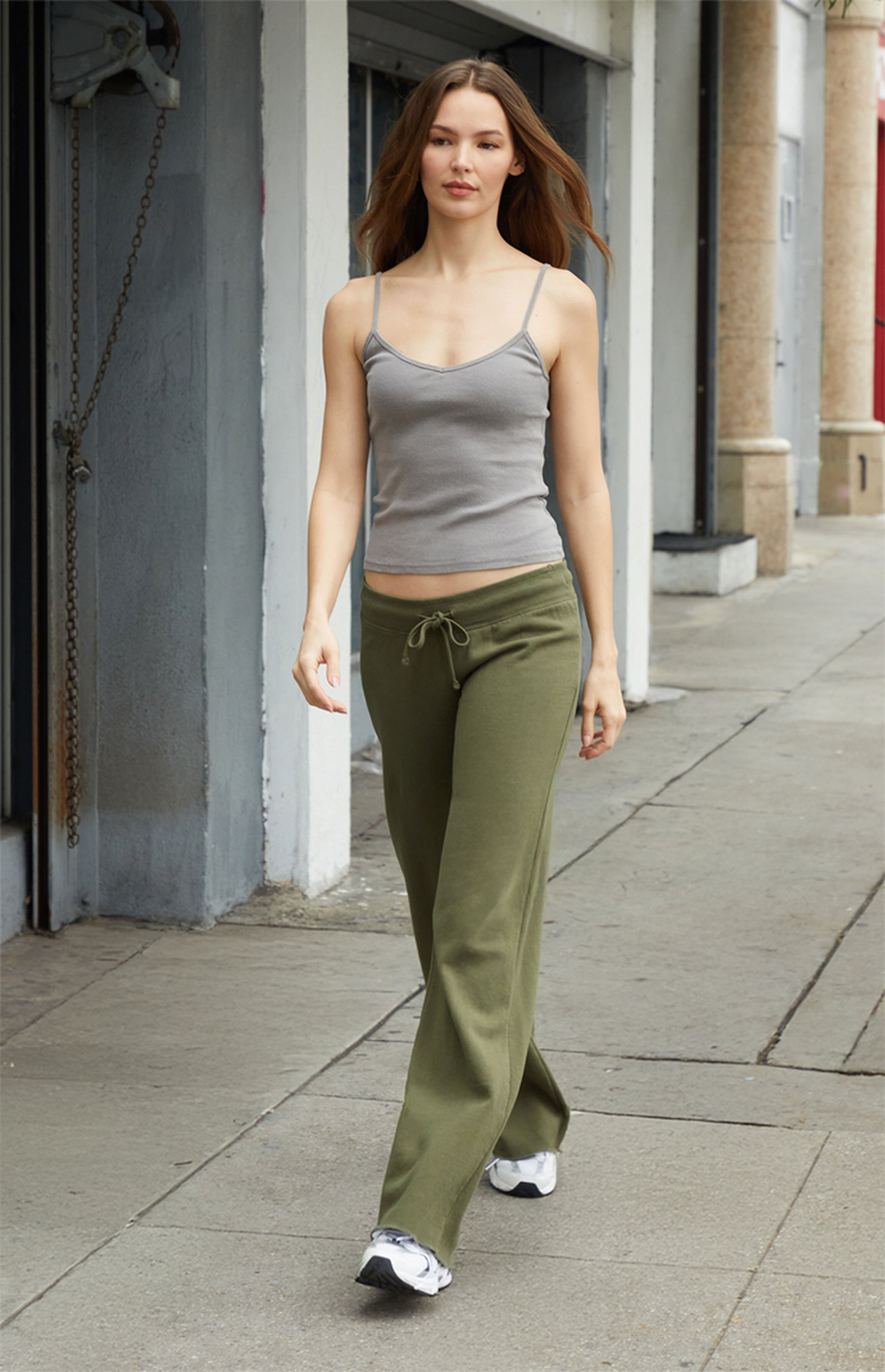 John Galt Green Hilary Baggy Sweatpants | PacSun