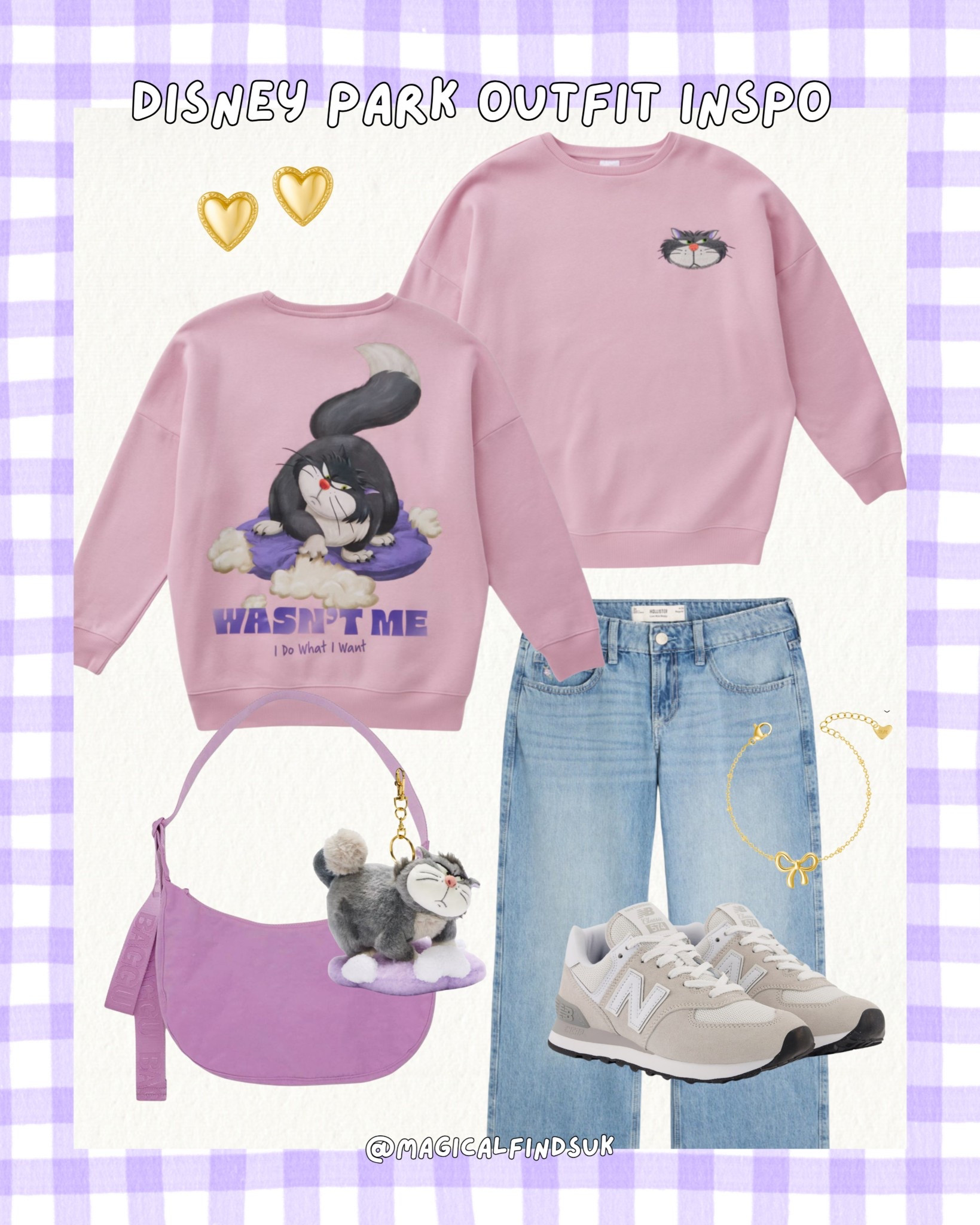 Disney Park outfit inspo | Lucifer 🐈‍⬛💜