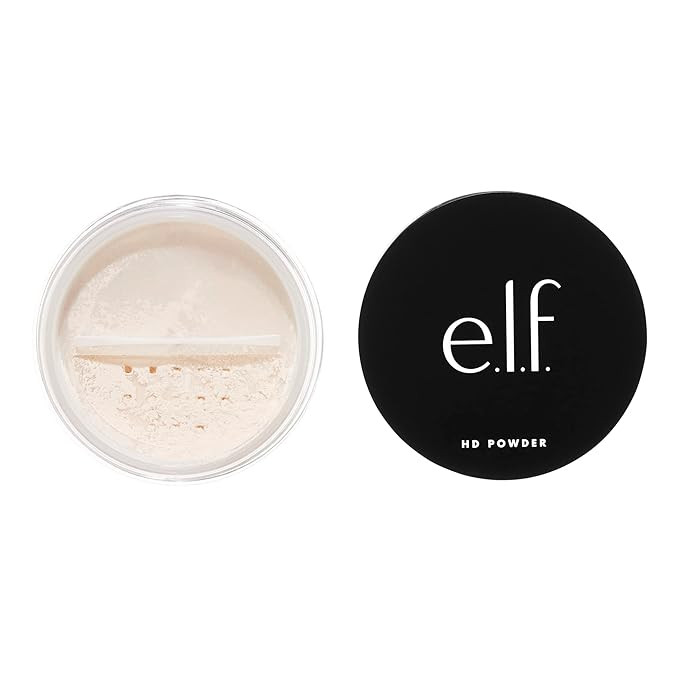 e.l.f. High Definition Powder, Loose Powder, Lightweight, Long-Lasting, Creates Soft Focus Effect... | Amazon (US)