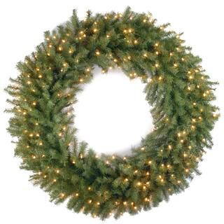 42" Norwood Fir Wreath With Clear Lights | Michaels Stores
