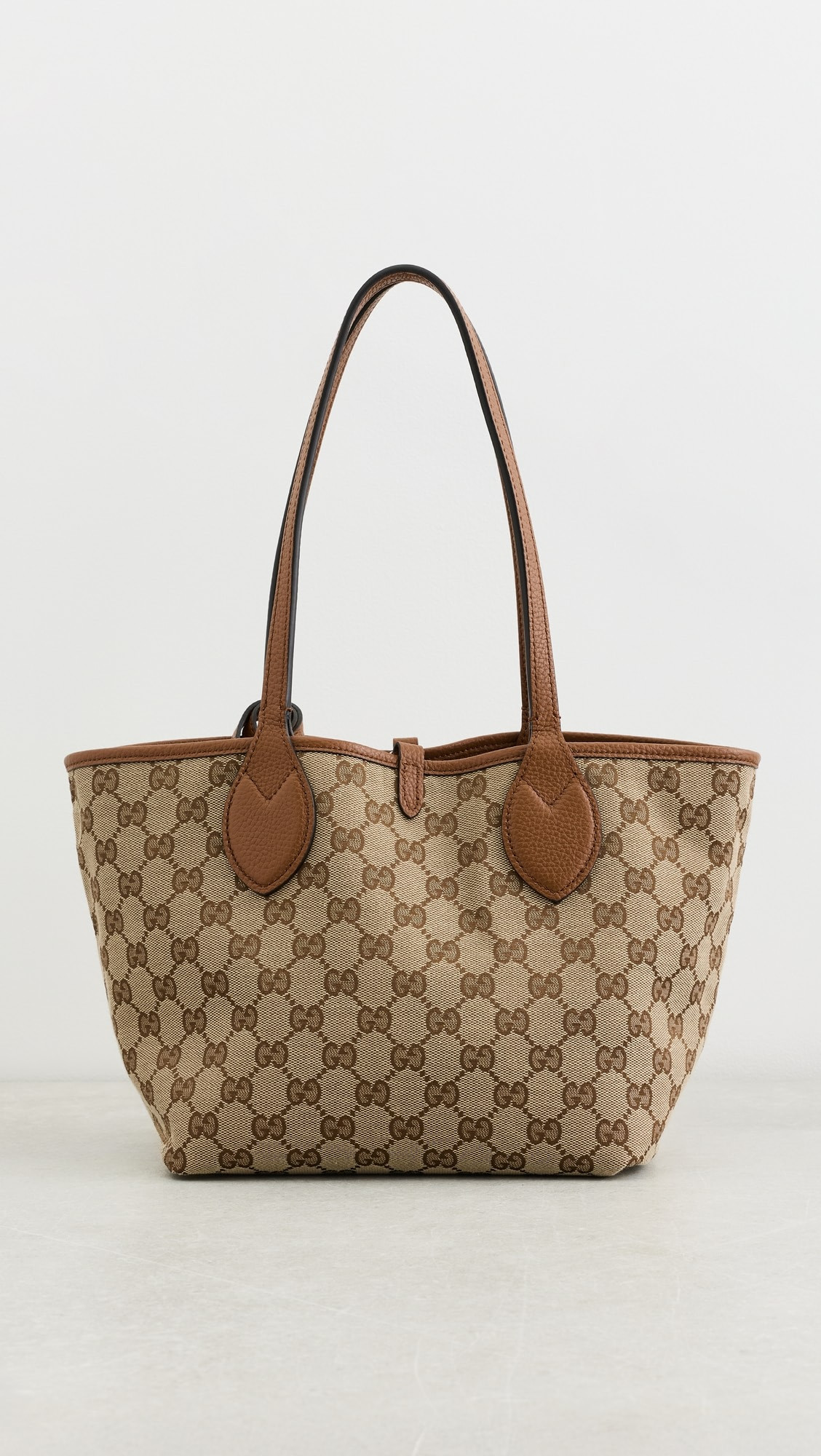 Gucci Canvas Totissima Reversible Small Tote Bag | Shopbop