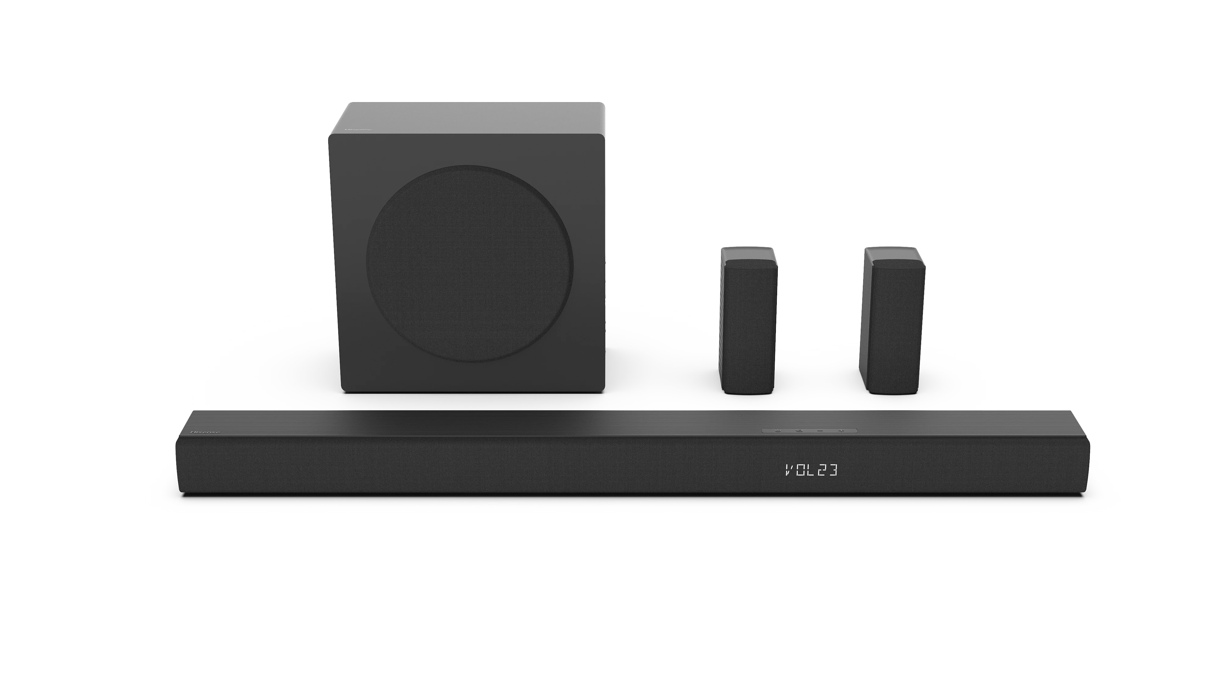 Hisense 5.1 Ch 510W Soundbar with Wireless Subwoofer and 2 Rear Surround Speakers (R651) | Walmart (US)