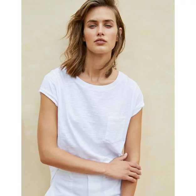 Organic Cotton Jersey Crew-Neck T-Shirt | The White Company (UK)