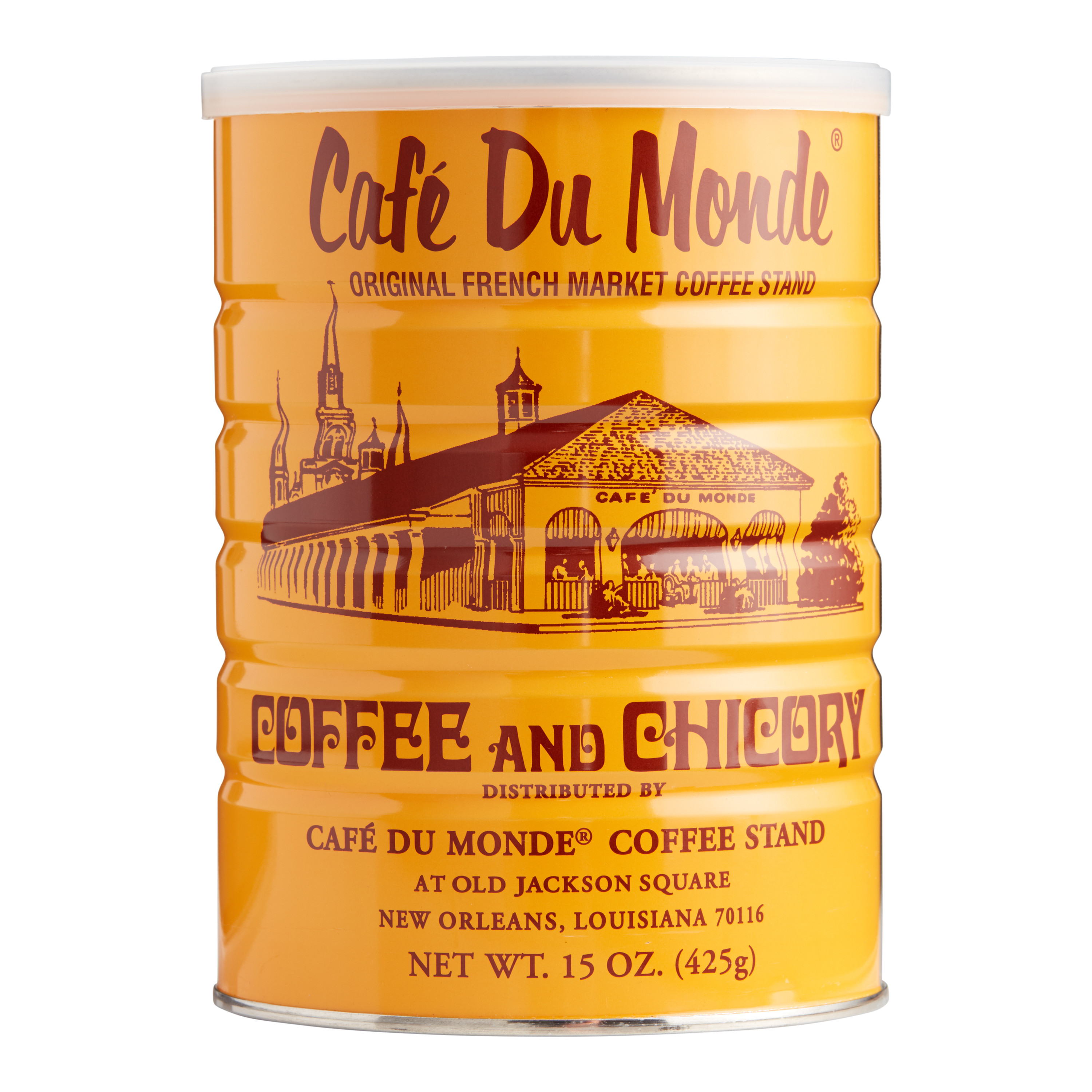 Cafe Du Monde Ground Coffee and Chicory Tin 15 Oz. | World Market