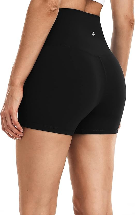 HeyNuts Hawthorn Athletic Women's High Waist Workout Yoga Shorts Biker Shorts 4''/ 6''/ 8''/ 10'' | Amazon (US)