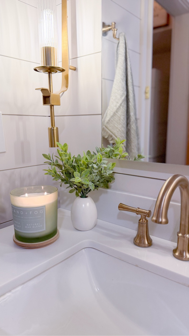 This was the bathroom guests had to use… 😬
Tiny. Outdated. Zero storage.

So we turned it into the wow moment of the house.

Hidden storage. Texture everywhere. We can’t even fit everything we did in this caption.
And somehow it feels twice the size.

We’re not saying we want to move in…
…but we’re definitely considering it. 

 

#LTKdayinmylife #LTKgrwm #LTKHome