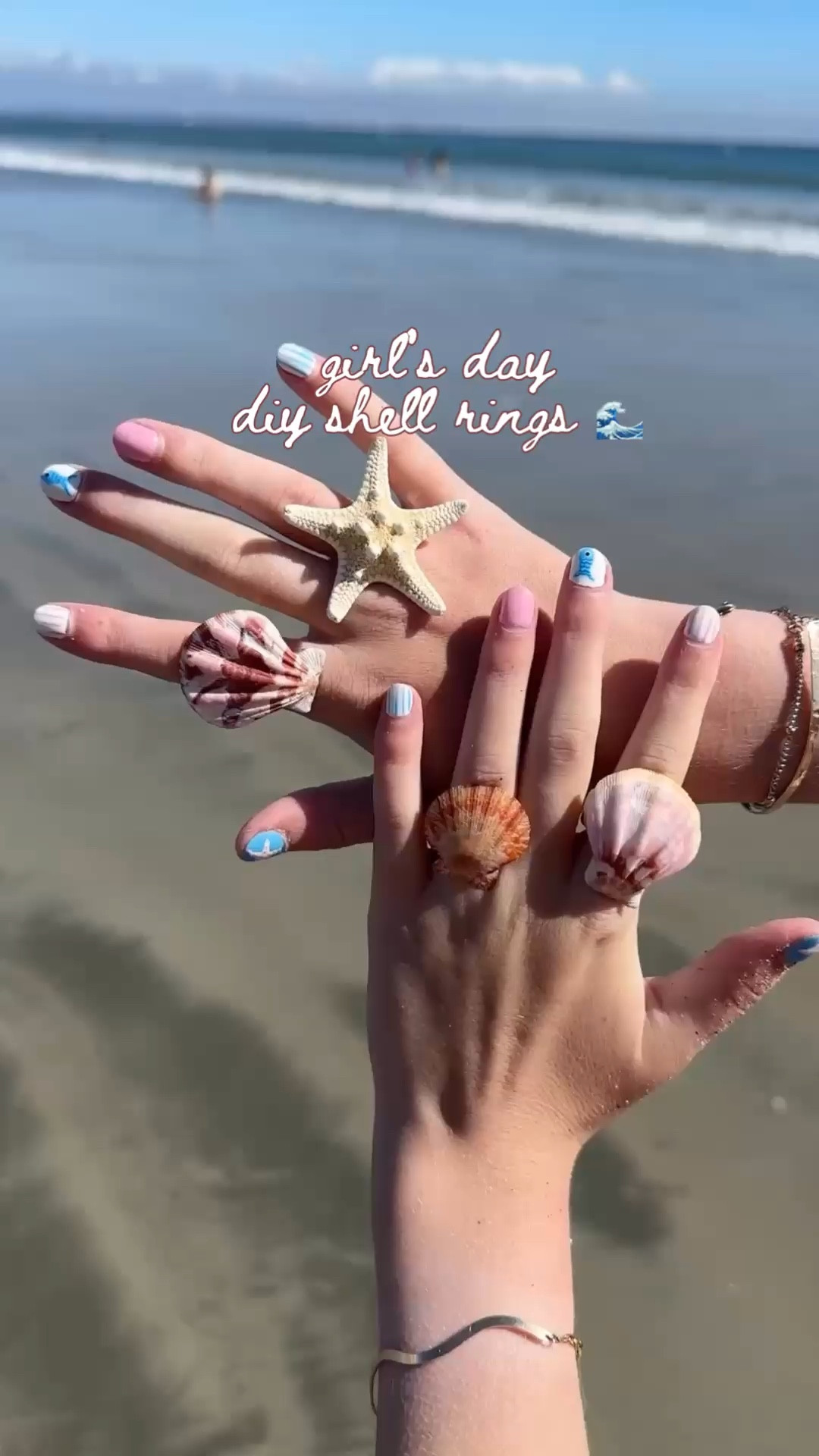 Cutie diy shell rings! Find shells or use these! 🐚🐬🌊

#LTKSeasonal #LTKootd #LTKselfcare