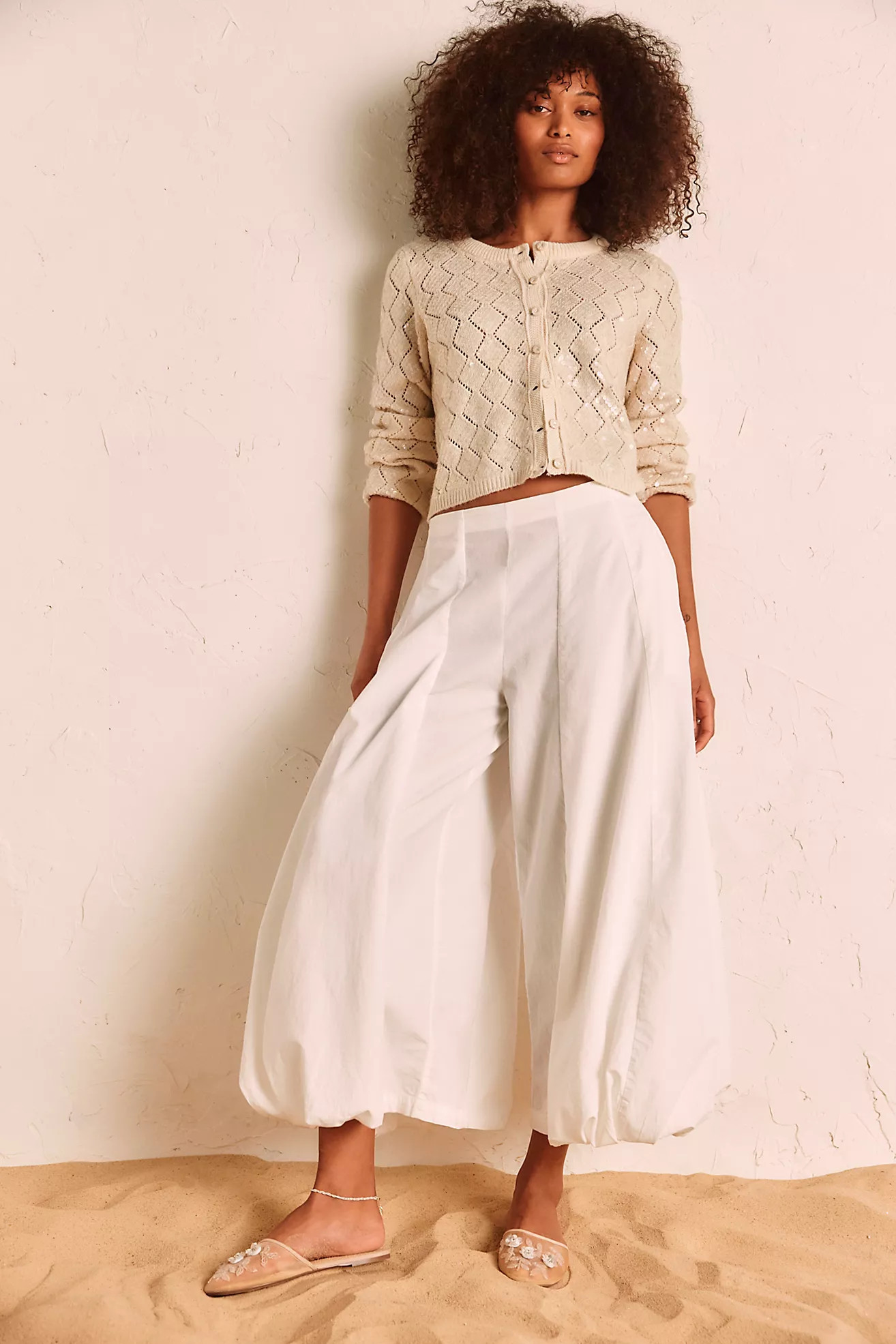 Bubble Pop Cropped Balloon Pants | Free People (Global - UK&FR Excluded)