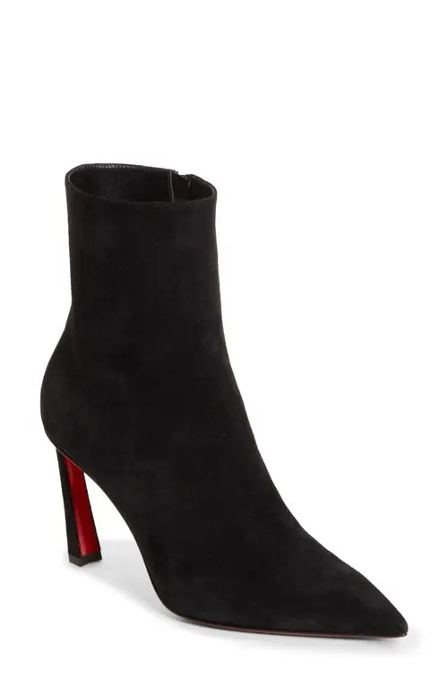 Christian Louboutin Condora Pointed Toe Bootie in Black at Nordstrom, Size 7Us | Nordstrom