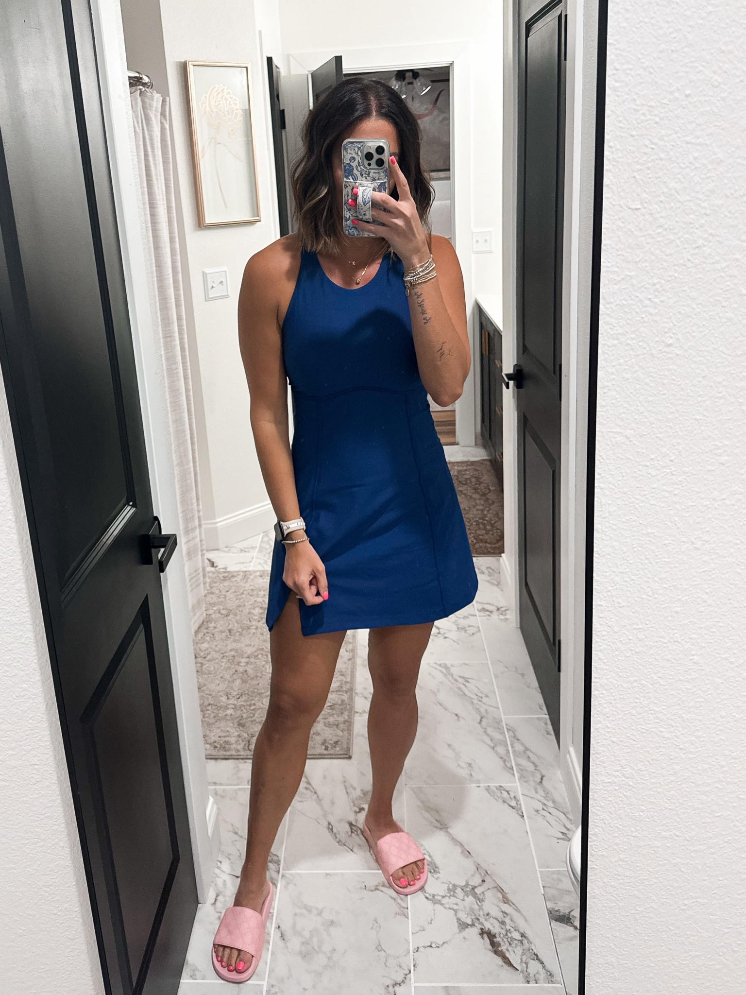 Athletic dress-medium (this color is sold out but the black is fully in stock & on sale!)

#LTKShoeCrush #LTKStyleTip #LTKSaleAlert