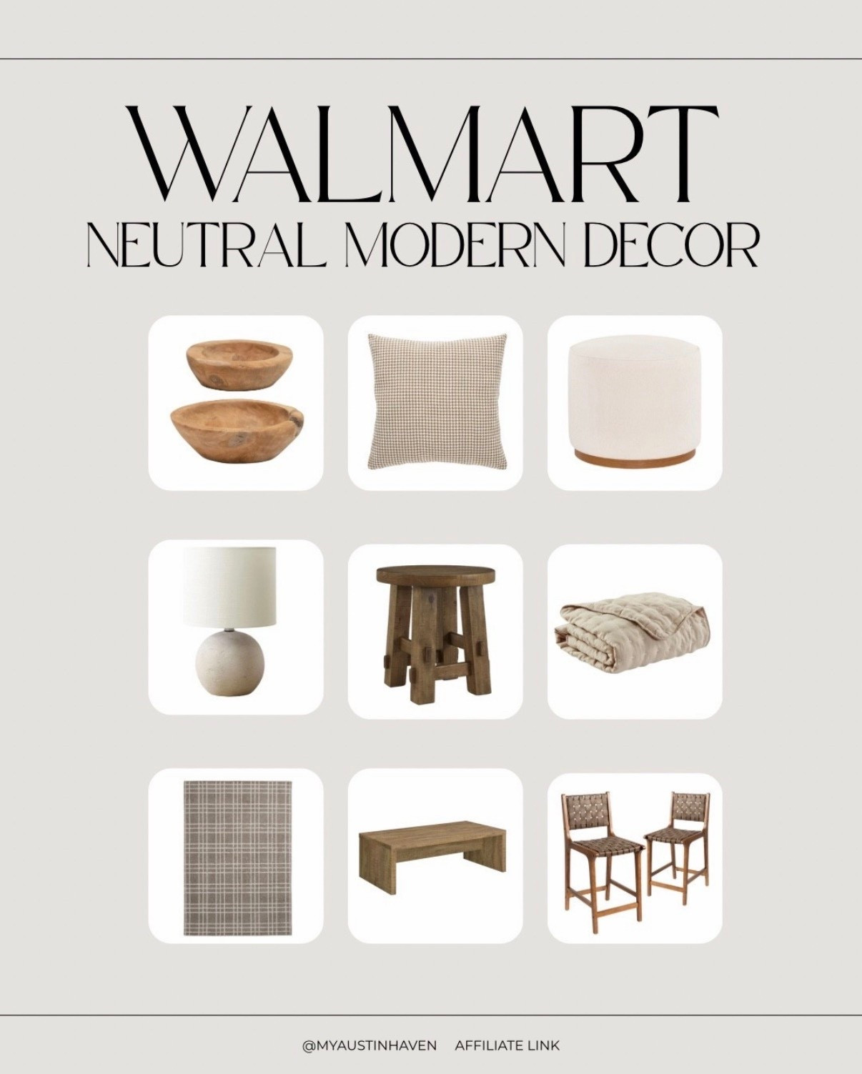 Neutral Modern Decor Finds from
Walmart ✨

Walmart Home, Home Decor, Walmart Deals, Walmart Finds#LTKStyleTip

#LTKFindsUnder100 #LTKFindsUnder50 #LTKHome