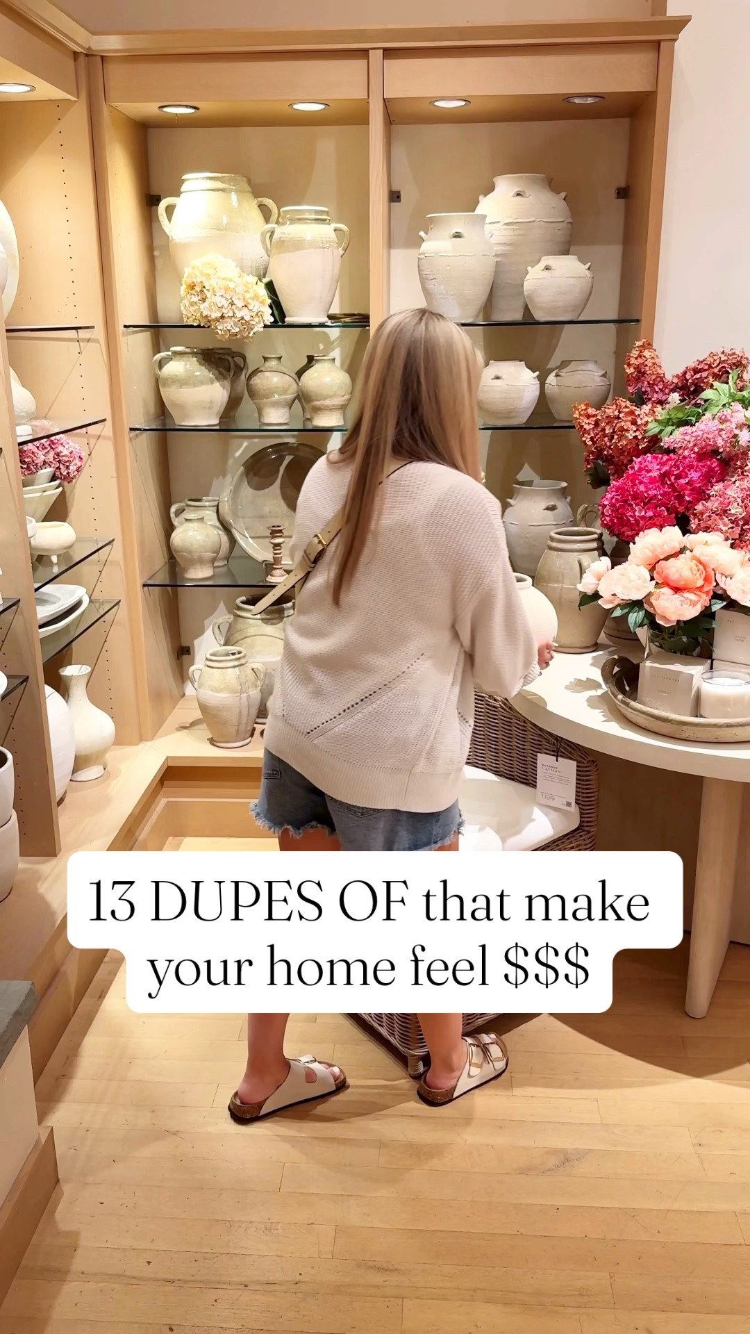 I found 13 dupes that look so high end. From a table and chairs that remind me of Crate & Barrel to a bed with Pottery Barn vibes. These pieces give that designer look for way less. I also found a Walmart planter that looks elevated, designer style wall art, and a vase that reminded me of Pottery Barn. Such good finds if you want your home to feel more expensive without spending a fortune. Prices are subject to change and some of these will likely sell out quickly.

Walmart, target, target style, rollback, Kirkland, Crate & Barrel, pottery, barn, RH, Kohl’s, home decor, vases, planter, dupe,

#LTKdayinmylife #LTKHome