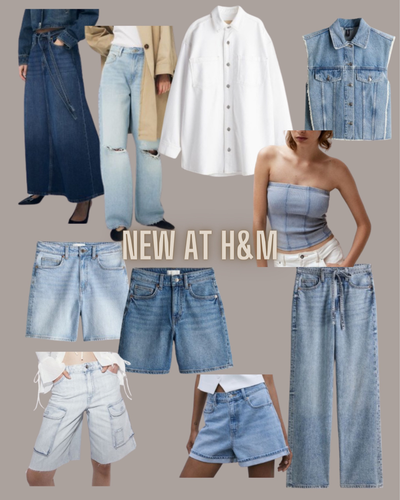 New denim
H&M fashion
Denim skirt
Denim shorts
Denim shirt


#LTKstyletip #LTKfindsunder50 #LTKfindsunder100