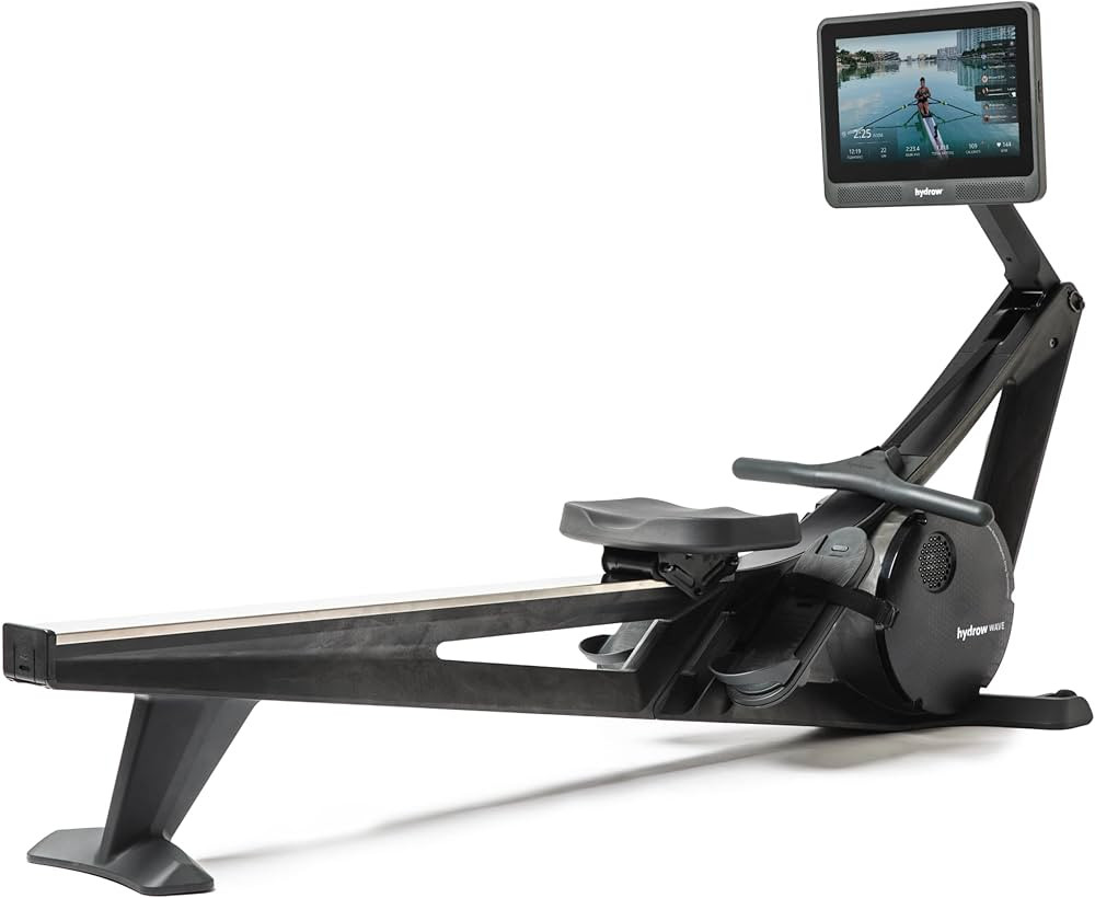Hydrow Wave Rowing Machine with 16" HD Touchscreen & Speakers - Foldable | Live Home Workouts, Su... | Amazon (US)