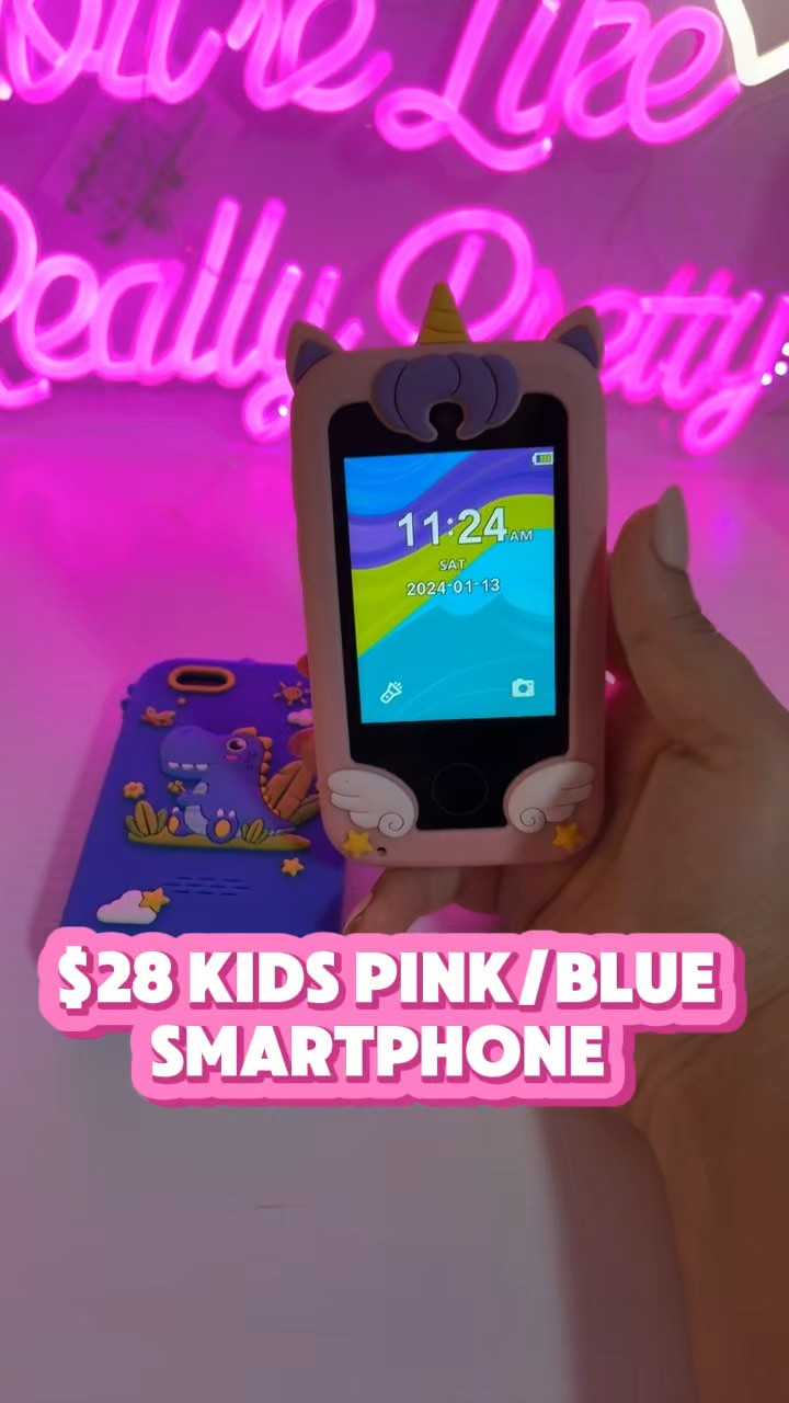 Huge black friday deal on the kids smartphones
#minismartphone
#miniphone #pink #kidsphone #kidsminiphone #TikTokShop
#tiktokshopsale #tiktokshopspringsale #fyp #pinkminiphone #shoplesliegloria #kidssmartphone #kidstoyphone #blackfriday #tiktokshopblackfriday