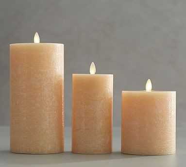 Premium Flicker Flameless Candles - Amber | Pottery Barn (US)