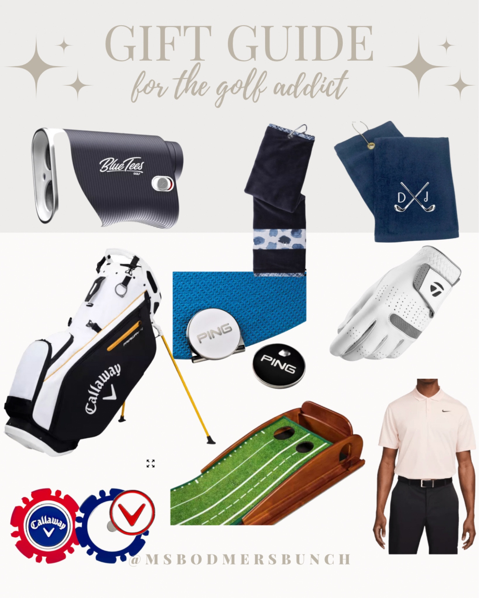 Gifts for Him
Gift Guide for Him
Gift Guide for the golfer
Gifts for Boyfriend
Gifts for Husband
Gifts for Fiancé 
#golffinds #giftsforhim #golfglove #golfbag #golfgifts

#LTKmens #LTKGiftGuide #LTKHoliday