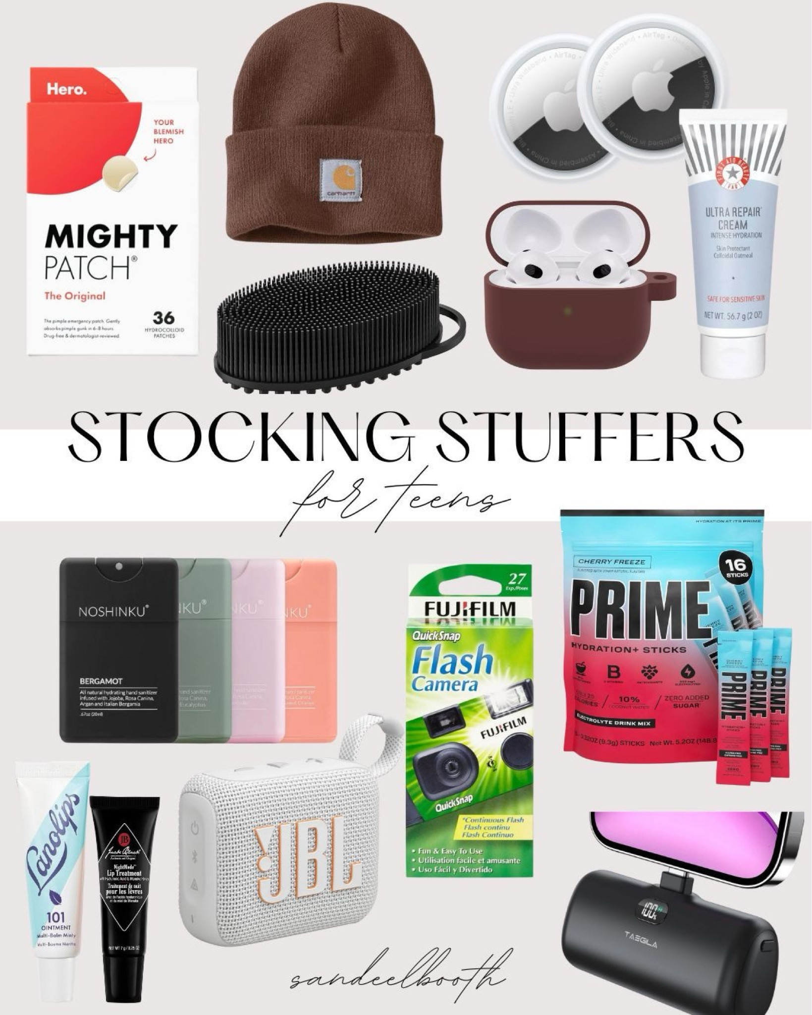 Stocking stuffers for Teens!

amazon Stocking stuffers, target stocking stuffers, teen gifts, teen boy gifts, teen girl gifts 



#LTKHoliday #LTKGiftGuide #LTKFindsUnder50
