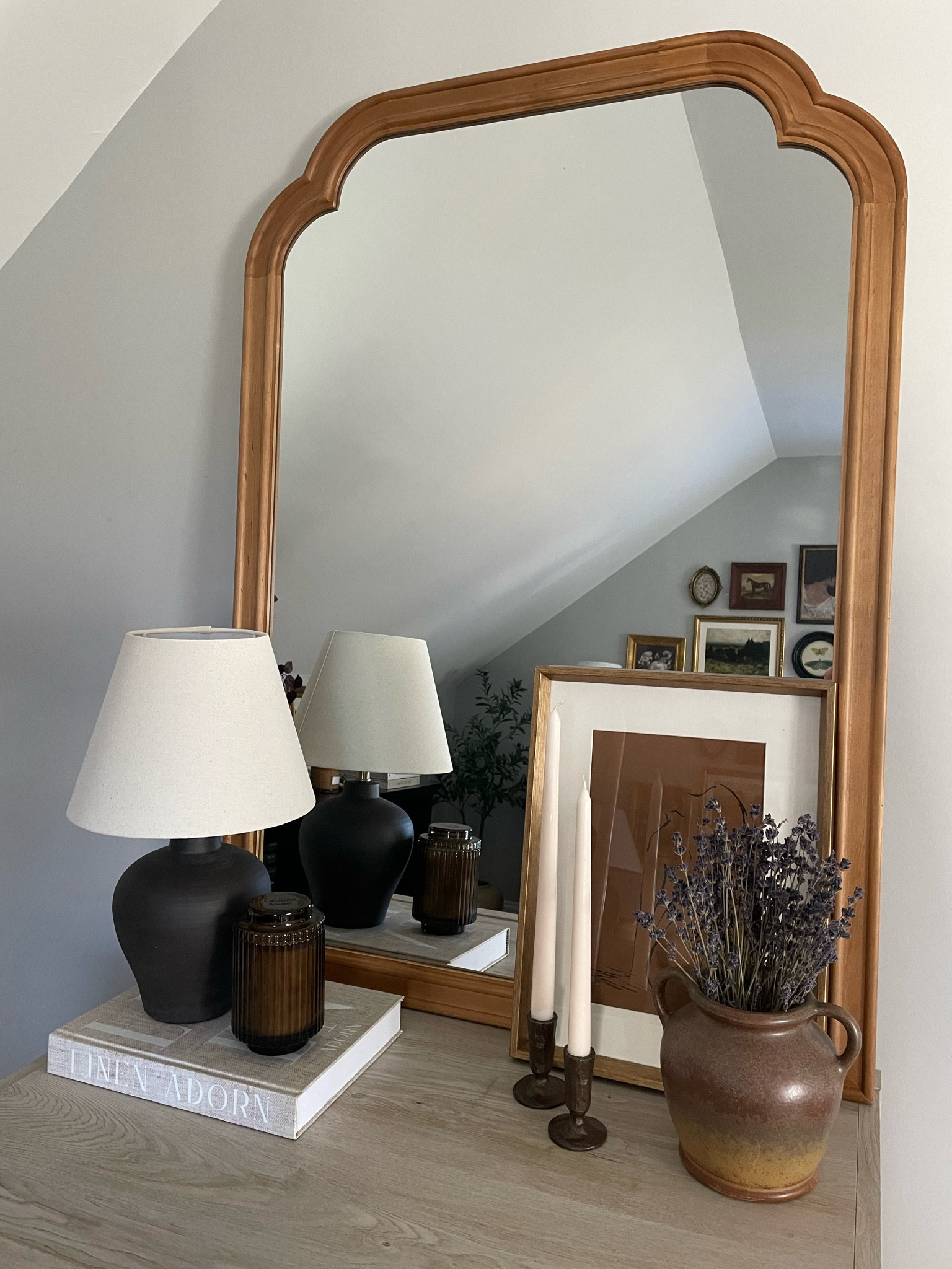 Little home office filing cabinet decor — the mini lamp is from Zara Home (not compatible w/ LTK)

#homeoffice #officedecor #transitionalstyle

#LTKHome #LTKFindsUnder50