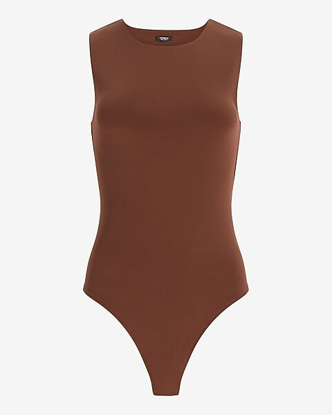 Body Contour High Compression Cut-Out Back Thong Bodysuit | Express