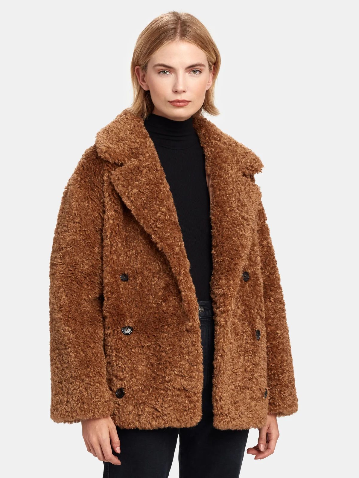 Teddy Faux Fur Coat | Verishop