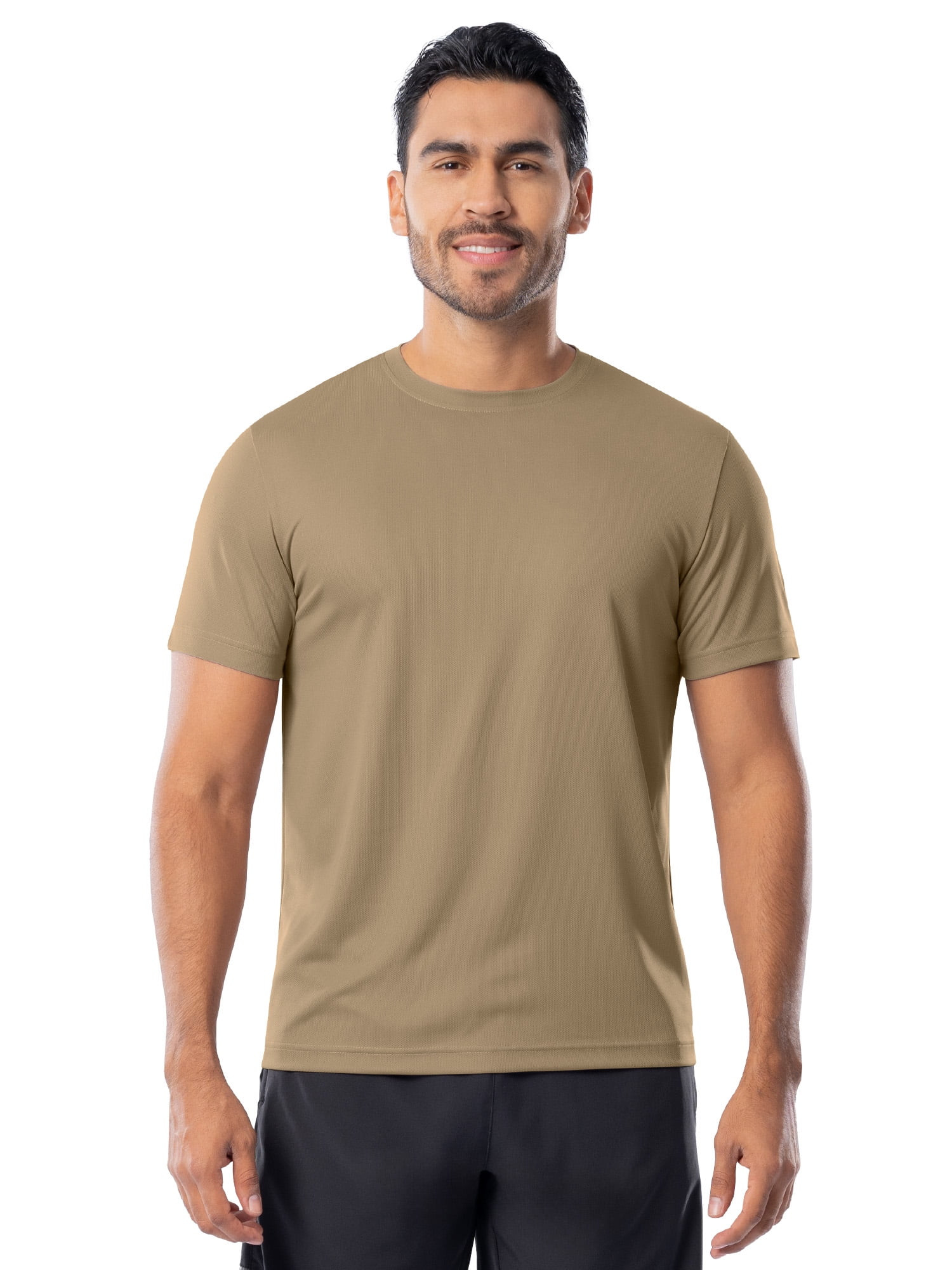 Athletic Works Men's & Big Men's Core Active Short Sleeve Tee Shirt, Sizes XS-4XLT | Walmart (US)