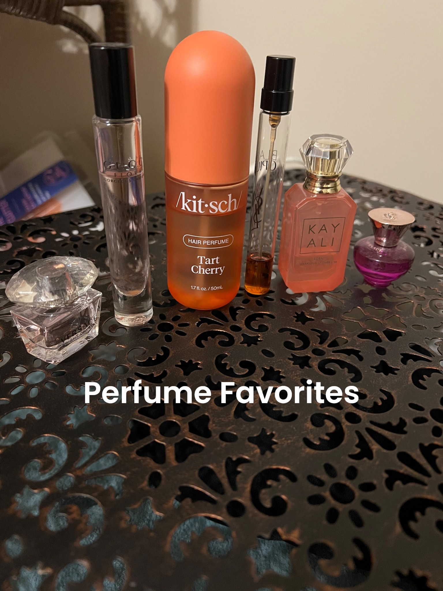 Perfume Favorites - #perfume #fragrance #kitsch #kayali #versace #gucci #YSL #beauty 

#LTKFindsUnder100 #LTKBeauty #LTKSeasonal