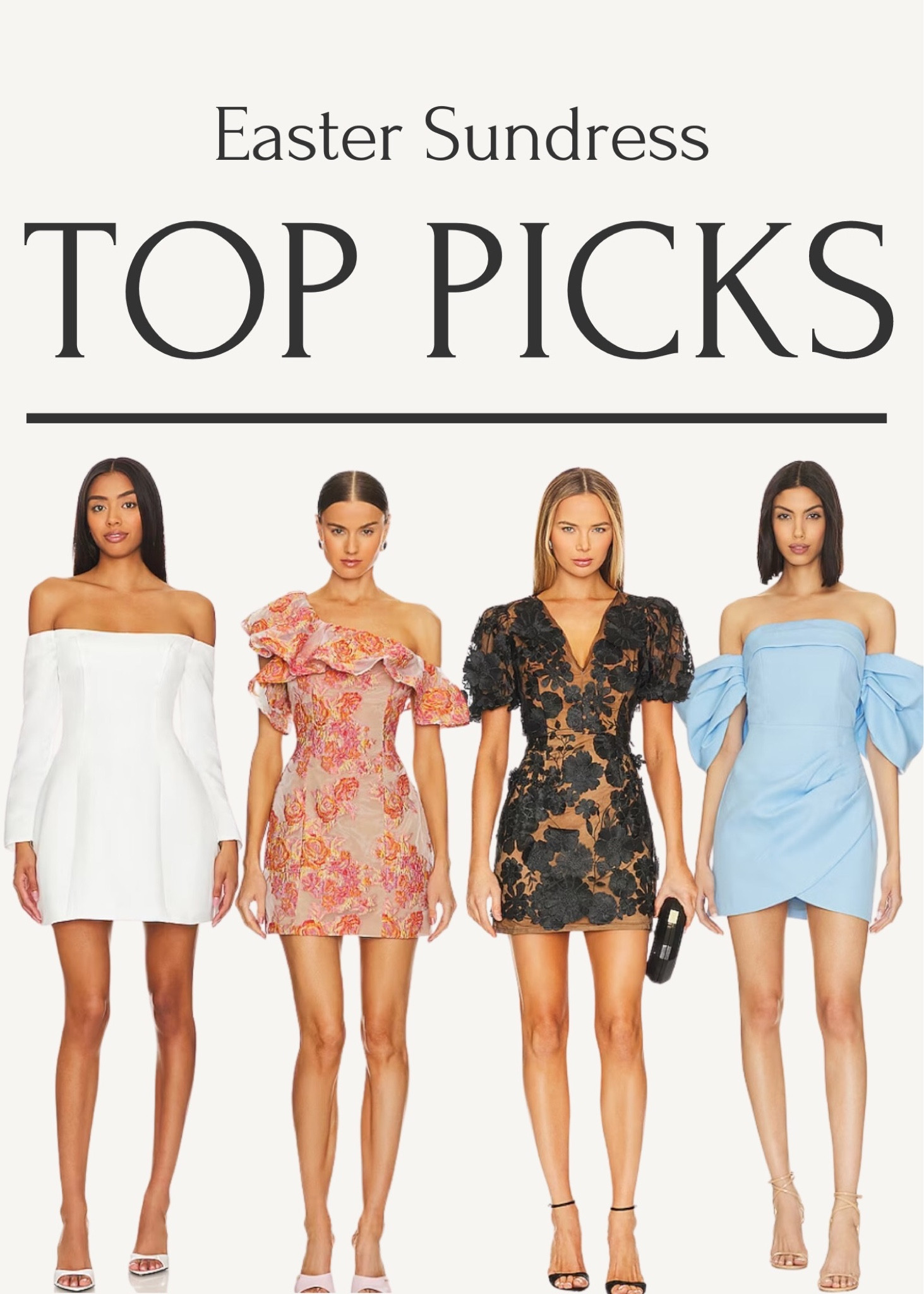 Easter outfits!! Sundress, mini dress, floral dress, Easter dress, Easter outfit, brunch, lunch, dinner, Easter, spring dress, springtime, spring outfits, Easter Sunday! 

#LTKSpringSale #LTKstyletip #LTKU