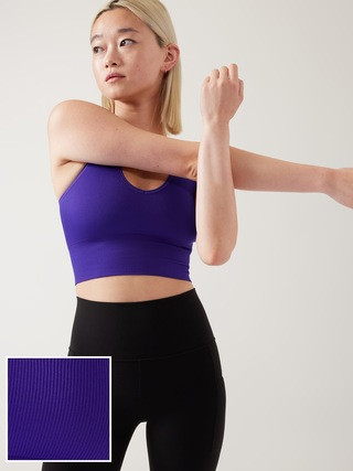 Aurora Seamless Crop Rib Tank | Athleta