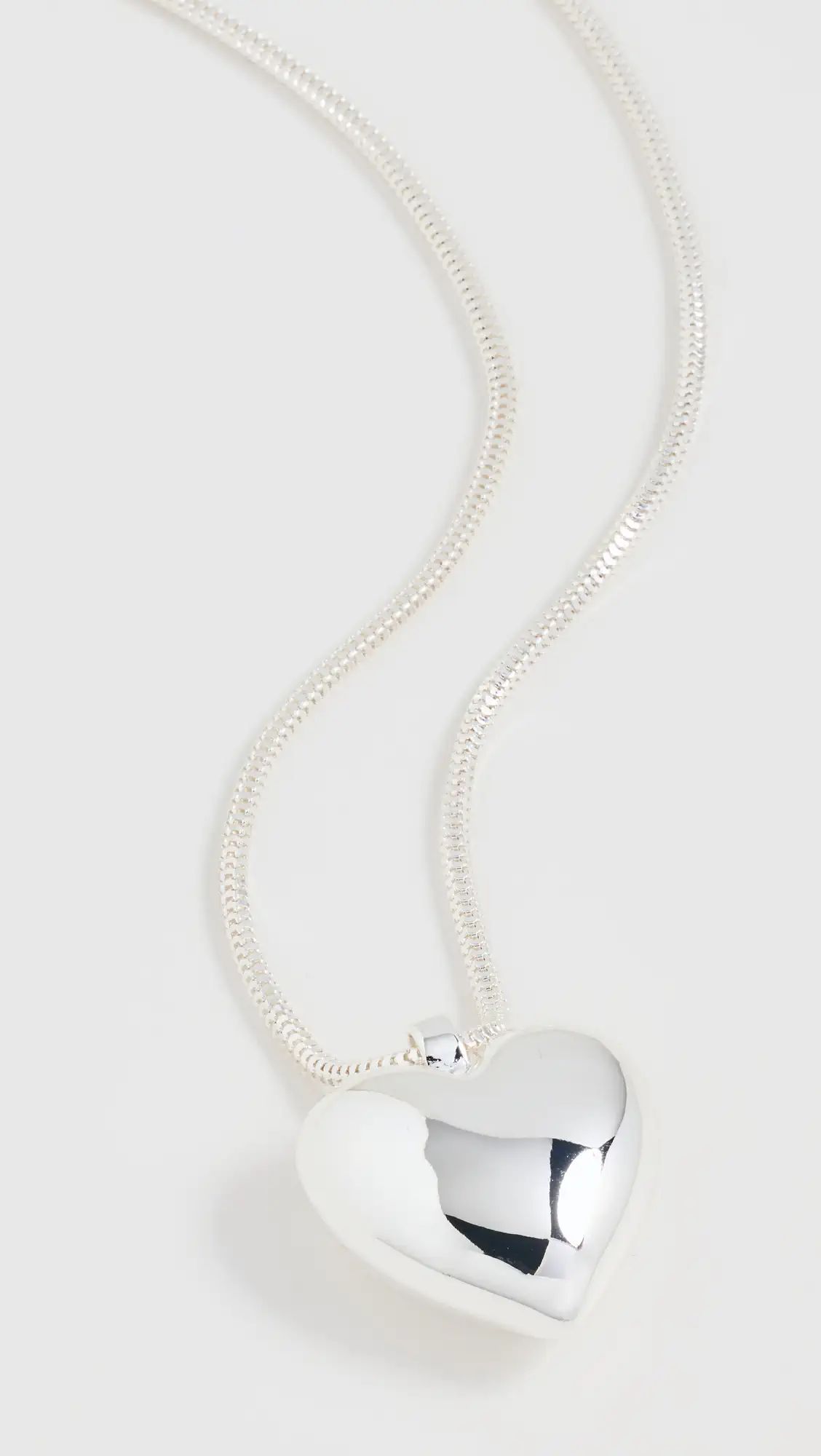 Madewell Puffy Heart on Chain Necklace | Shopbop | Shopbop