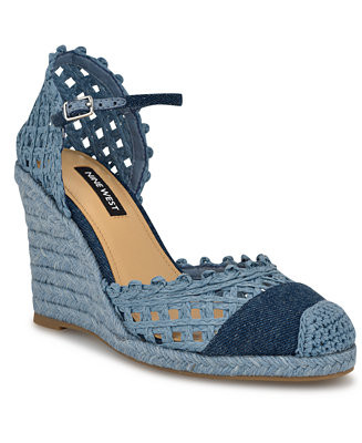 Nine West Women's Mckinly Closed Toe Dress Wedge Pumps - Macy's | Macy's