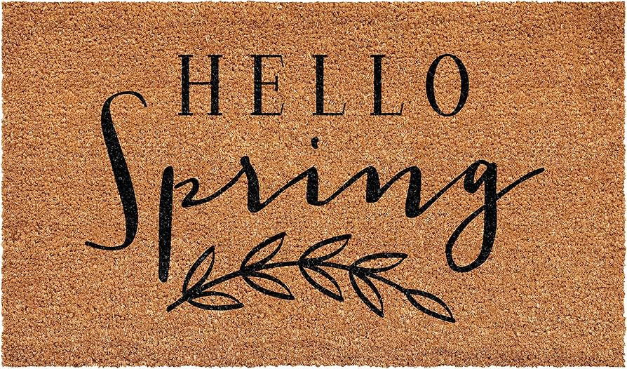 Calloway Mills 107822436 Hello Spring Doormat 24" x 36" | Amazon (US)