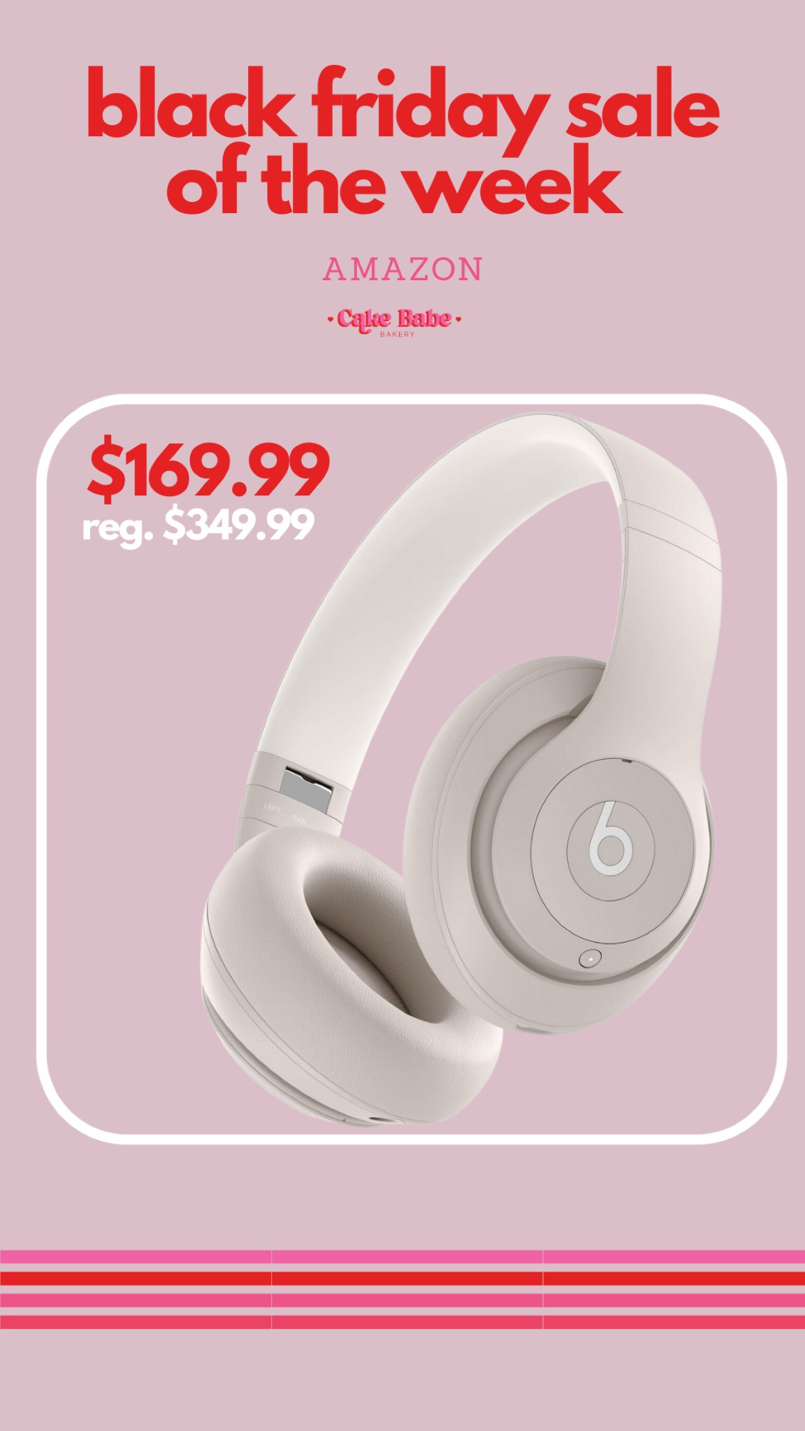 Beats headphones on early Black Friday sale!!!

#LTKGiftGuide #LTKHoliday