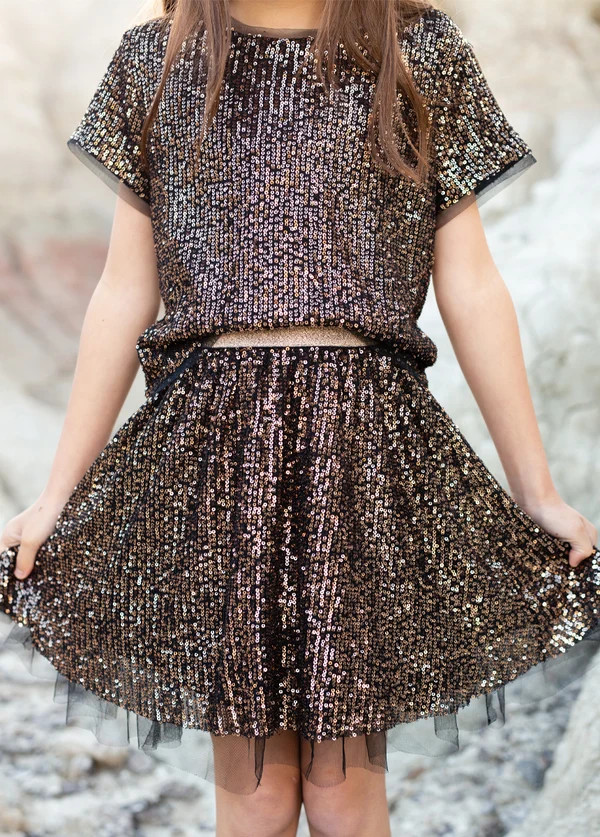 Izzy Skirt in Black | Joyfolie