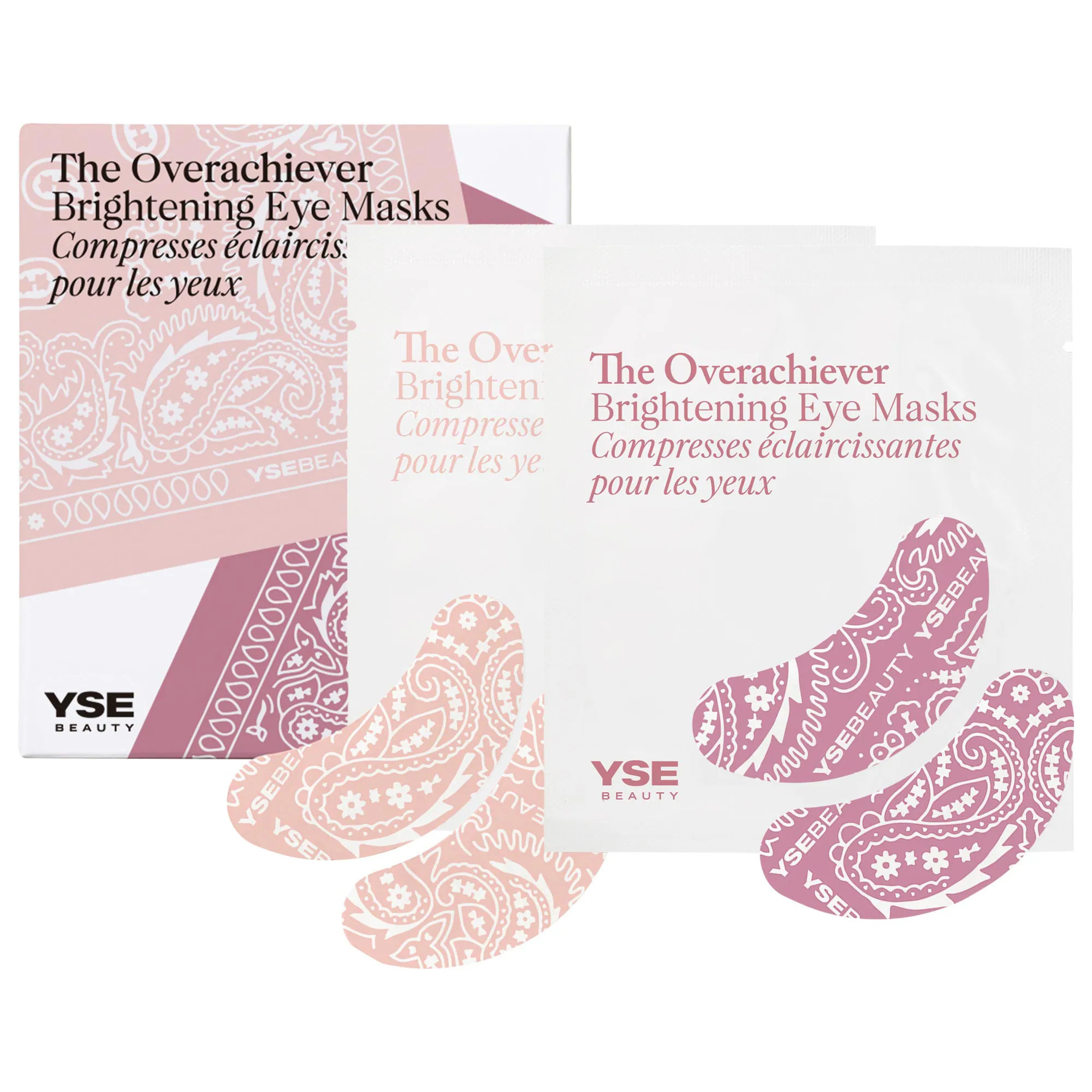 YSE Beauty The Overachiever Brightening & Depuffing Eye Patches with Vitamin C 12 pairs | Sephora (US)