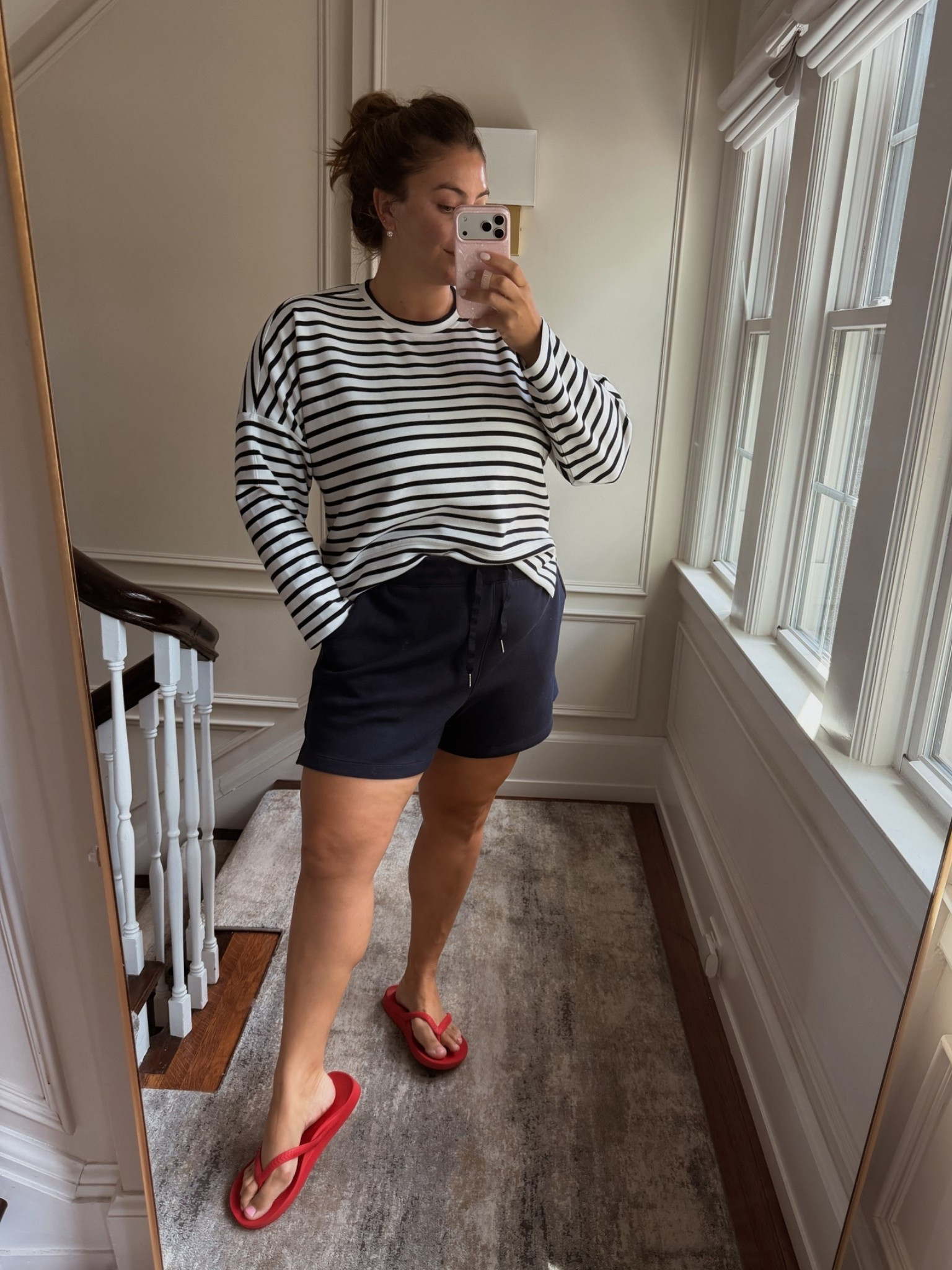 Wearing size 1X in top & 2X in shorts - use CARALYN15 on your first order at Spanx.

#LTKootd #LTKSeasonal #LTKPlusSize