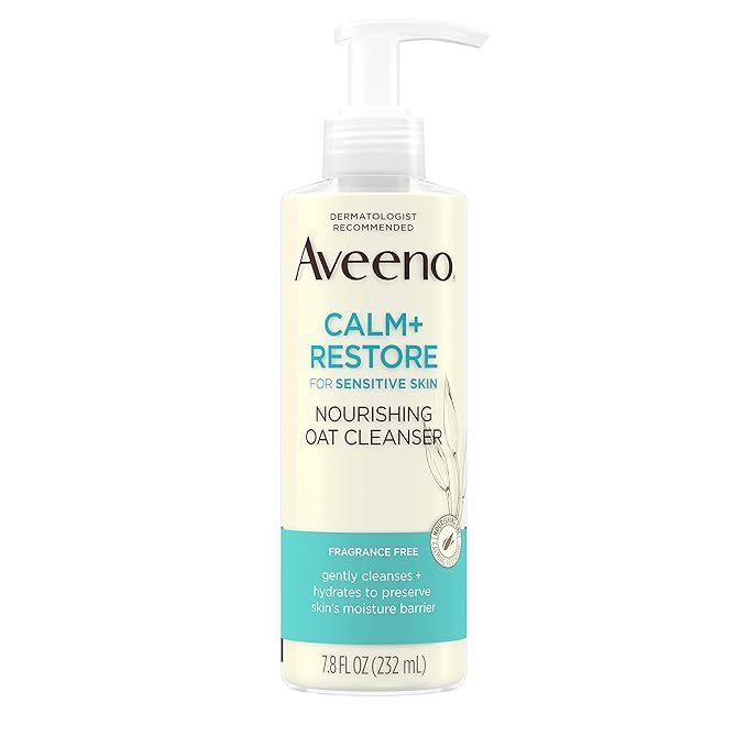 Aveeno Calm and Restore Nourishing Oat Cleanser - 7.8 fl oz | Amazon (US)