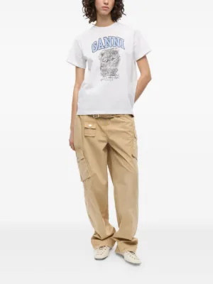 organic cotton T-shirt | Farfetch Global