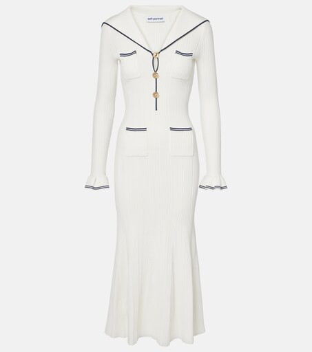 Ribbed-knit midi dress | Mytheresa (UK)