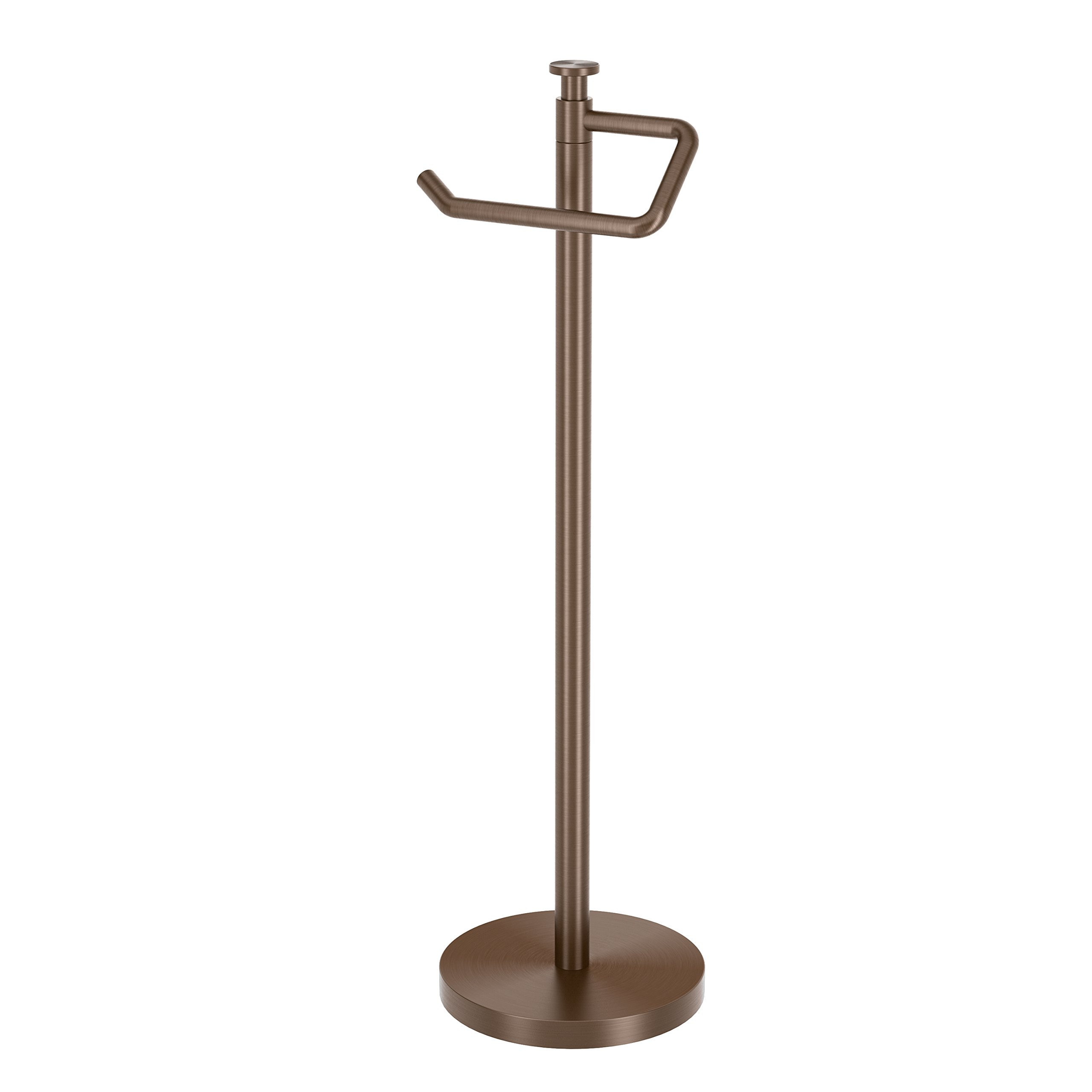 Gatco 1435BZ Standing Tissue Holder, 23.68", Bronze | Toilet Tissue Roll Holder Stand with Weight... | Amazon (US)